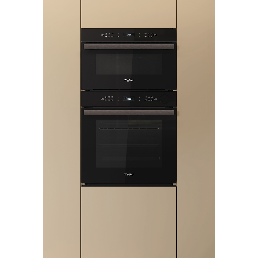 Cuptor incorporabil WHIRLPOOL AKZ9S 8270 FB, Electric, Autocuratare pirolitica + hidrolitica, 73 l, Clasa A+, 6th Sense, negru