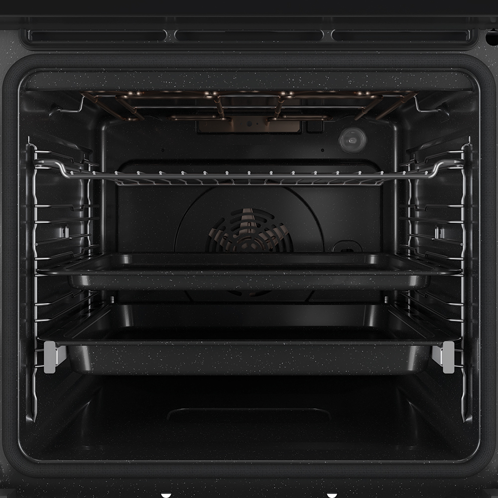 Cuptor incorporabil WHIRLPOOL AKZ9S 8270 FB, Electric, Autocuratare pirolitica + hidrolitica, 73 l, Clasa A+, 6th Sense, negru