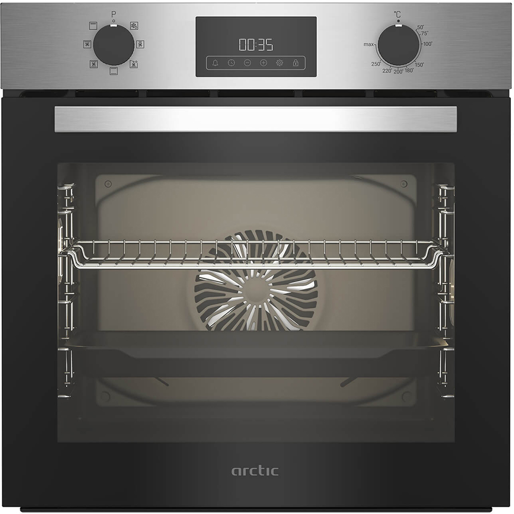 Cuptor incorporabil ARCTIC ARVIE1130XM, Electric, Autocuratare catalitica, 71 l, Clasa A, inox