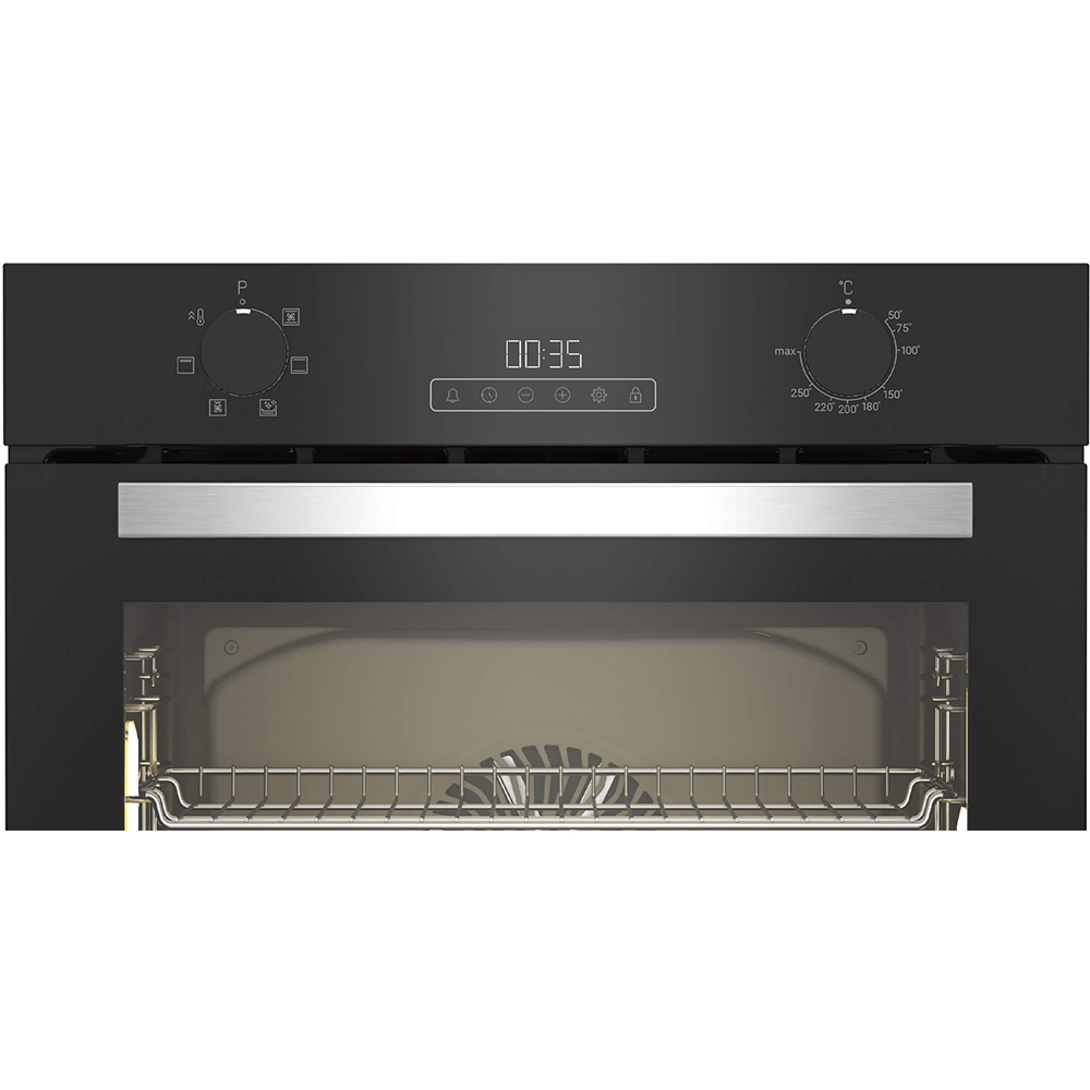 Cuptor incorporabil ARCTIC ARVIE1430BM, Electric, Autocuratare catalitica, 71 l, Clasa A, negru