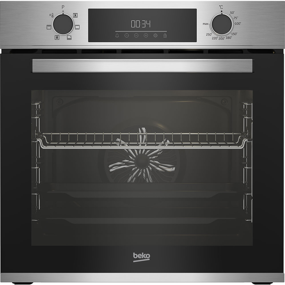 Cuptor incorporabil BEKO BBIE12300XD, Electric, Autocuratare SteamShine, 72 l, Clasa A, inox