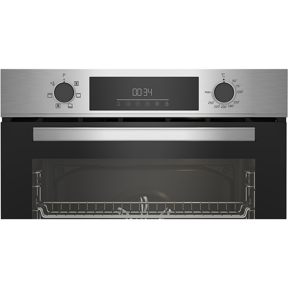 Cuptor incorporabil BEKO BBIE12300XD, Electric, Autocuratare SteamShine, 72 l, Clasa A, inox