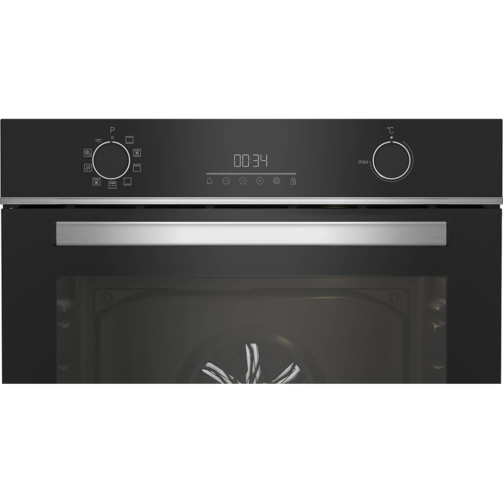 Cuptor incorporabil BEKO BBIE13301XMP, Electric, Autocuratare pirolitica, 72 l, Clasa A, negru