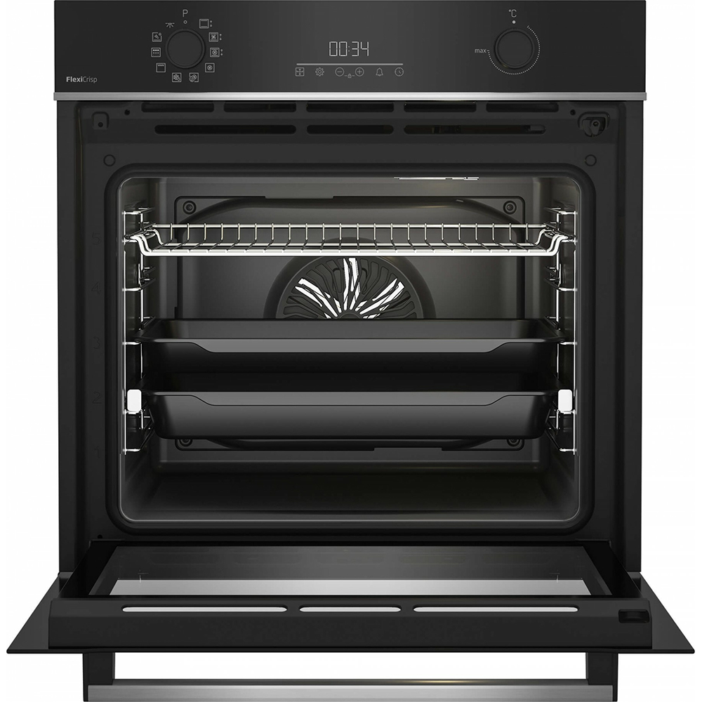 Cuptor incorporabil BEKO BBIM13300XFFMP, Electric, Autocuratare pirolitica, 72 l, Clasa A+, negru