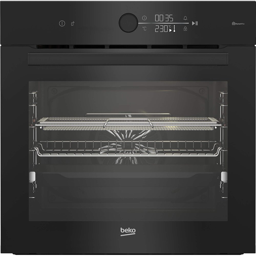 Cuptor incorporabil BEKO BBIMA17410BMPW, Electric, Autocuratare pirolitica, 72 l, Clasa A+, Wi-Fi, negru