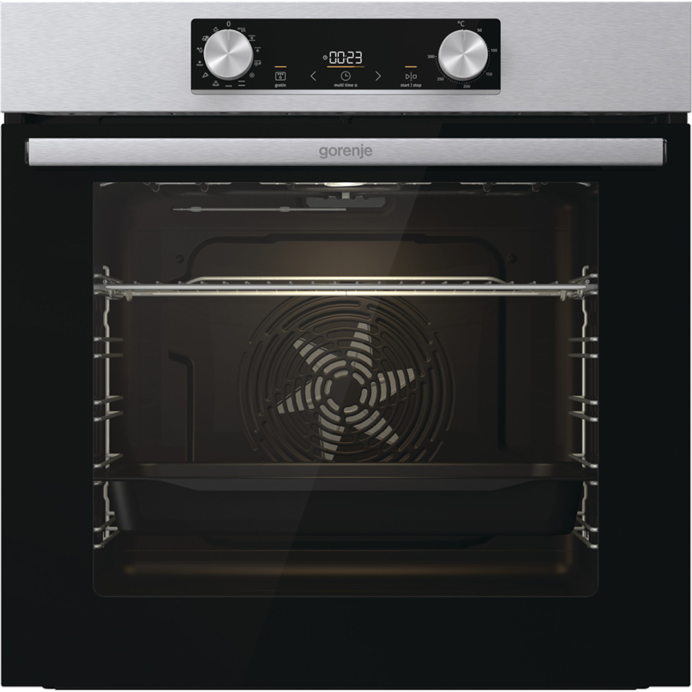 Cuptor incorporabil GORENJE BO6737E02XK, Electric, Autocuratare AquaClean, 77 l, Clasa A, inox