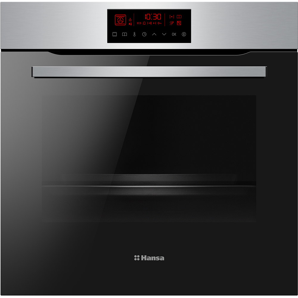 Cuptor incorporabil HANSA BOEI69721, Electric, Autocuratare catalitica, 77 litri, Clasa A+, inox