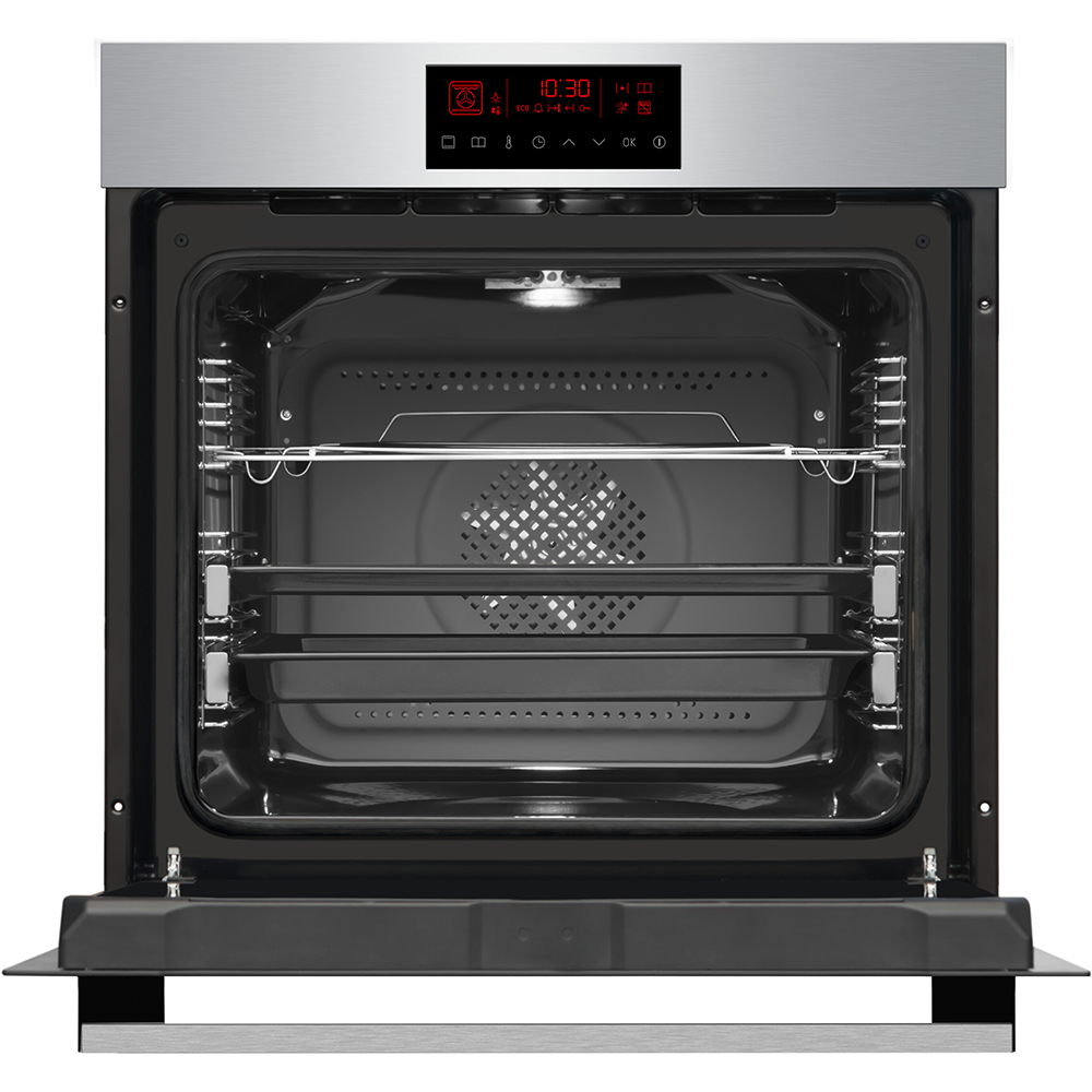 Cuptor incorporabil HANSA BOEI69721, Electric, Autocuratare catalitica, 77 litri, Clasa A+, inox
