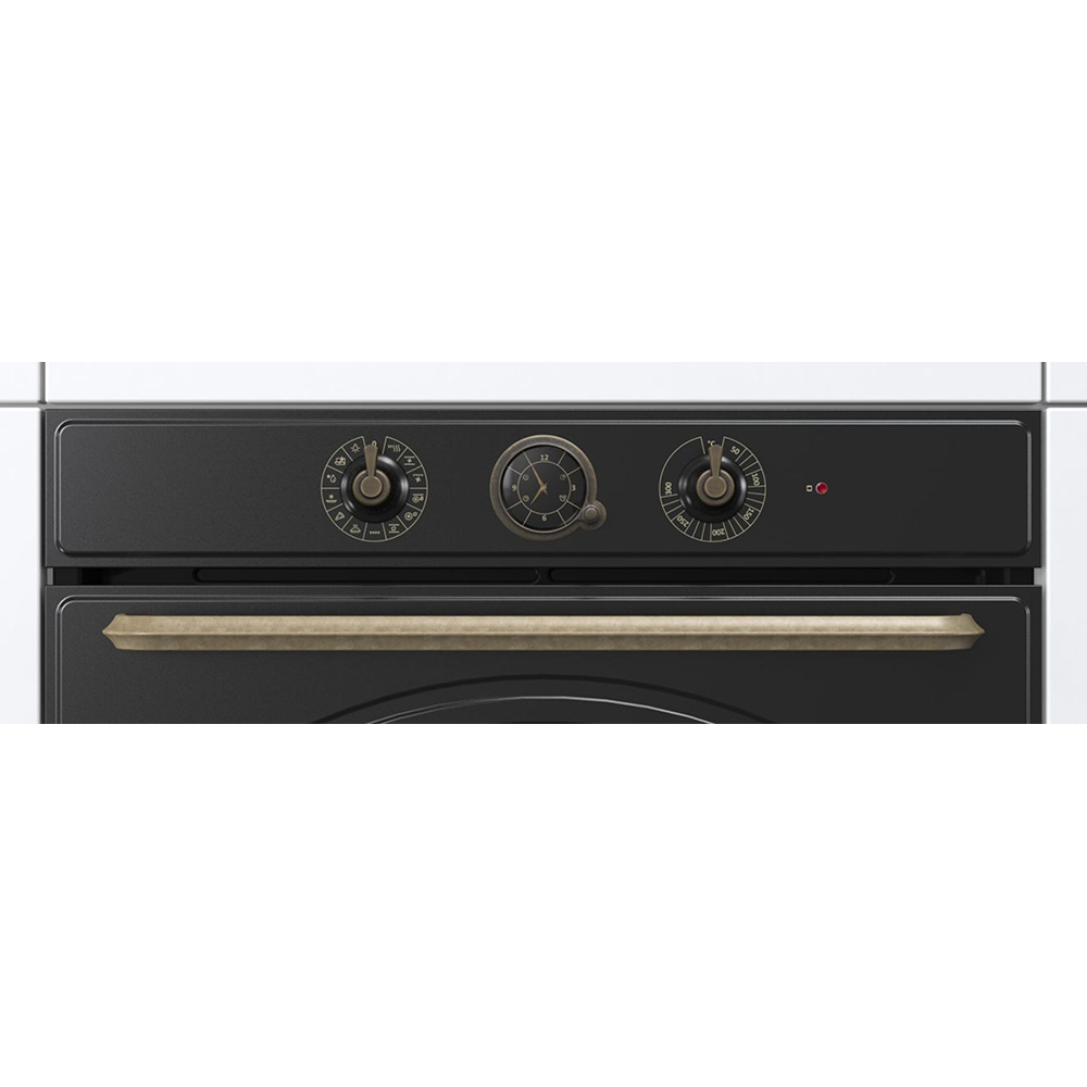 Cuptor incorporabil GORENJE BOS67372CLB, Electric, Autocuratare AquaClean, 77 l, Clasa A, negru