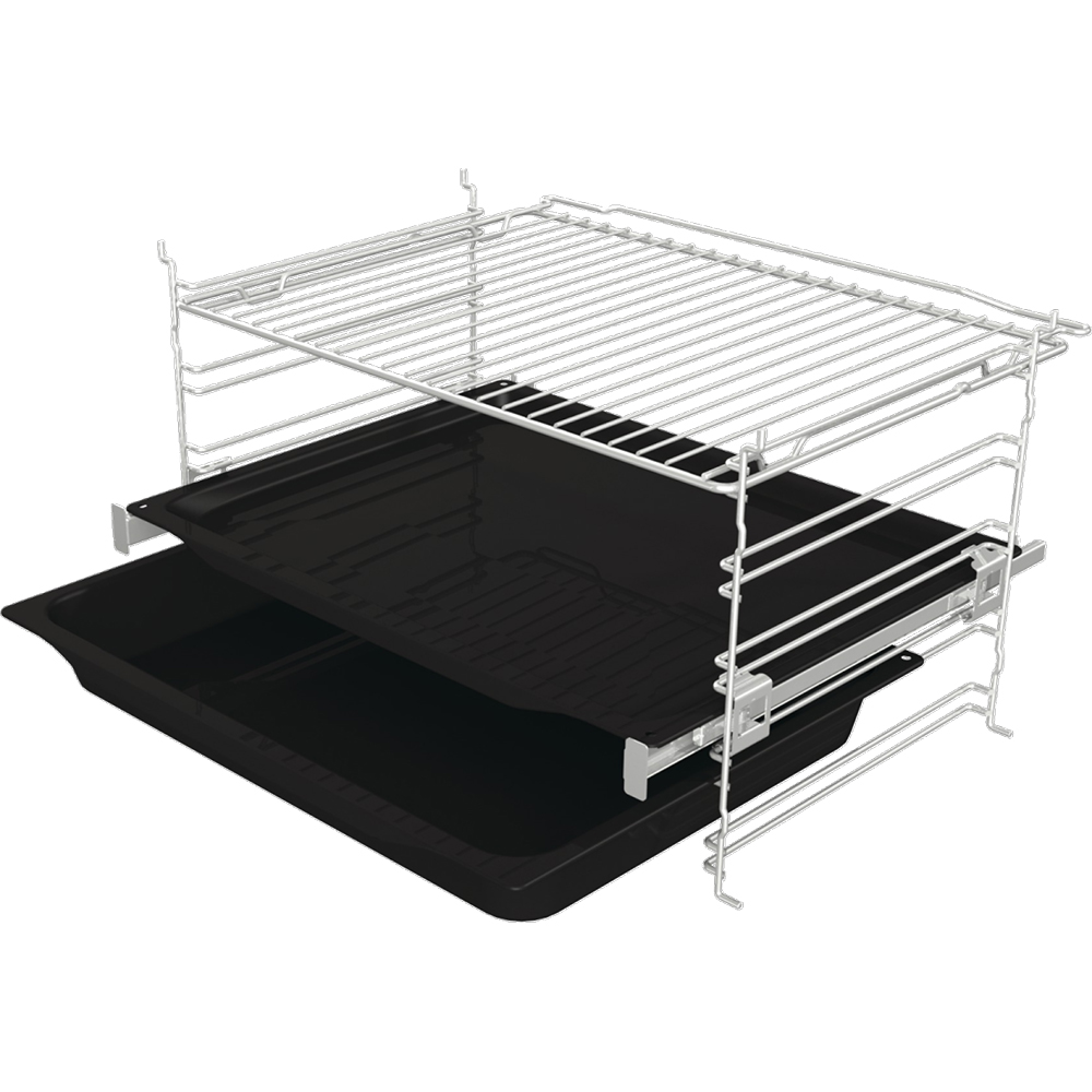 Cuptor incorporabil GORENJE BOS6747A05DG, Electric, Autocuratare AquaClean, 77 l, Clasa A+, negru