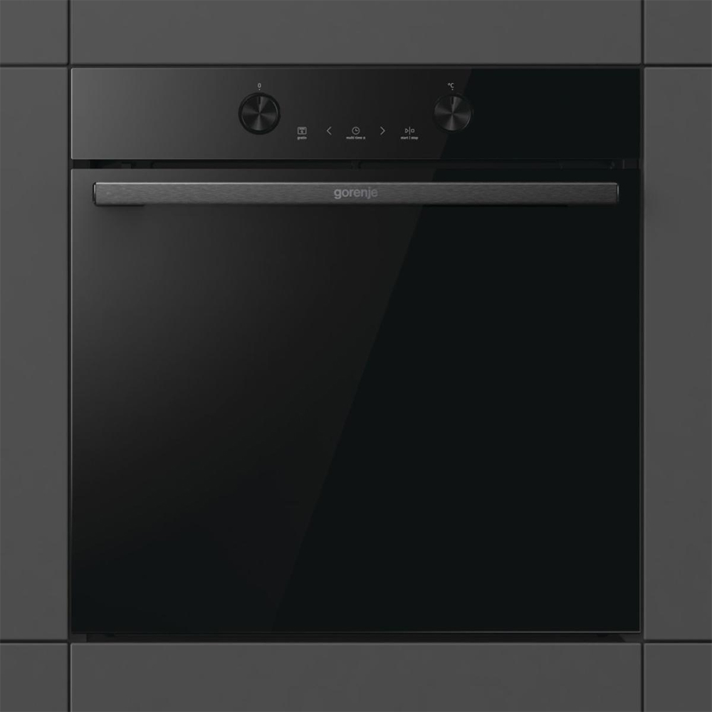 Cuptor incorporabil GORENJE BPS6737E04DBG, Electric, Autocuratare pirolitica, 77 l, Clasa A+, negru