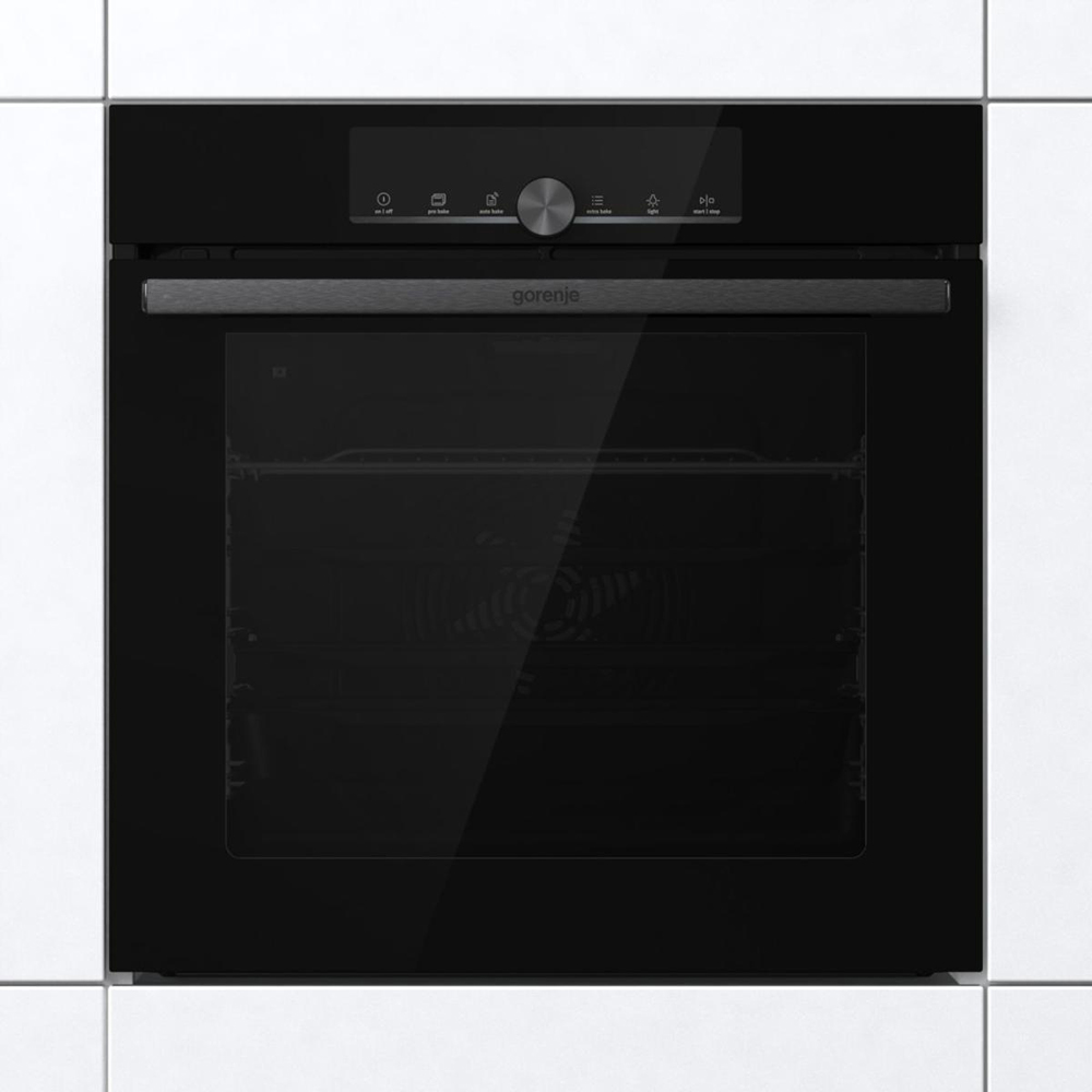 Cuptor incorporabil GORENJE BPS6747A06BG, Electric, Autocuratare Pirolitica, 77 l, Clasa A+, negru