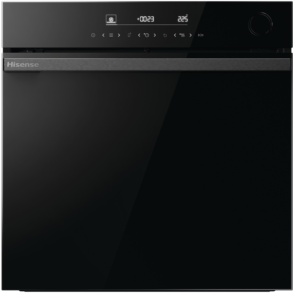 Cuptor incorporabil HISENSE BSA66346PBGWIFI, Electric, Gatire cu abur, Autocuratare pirolitica, 77 l, Clasa A+, Wi-Fi, negru
