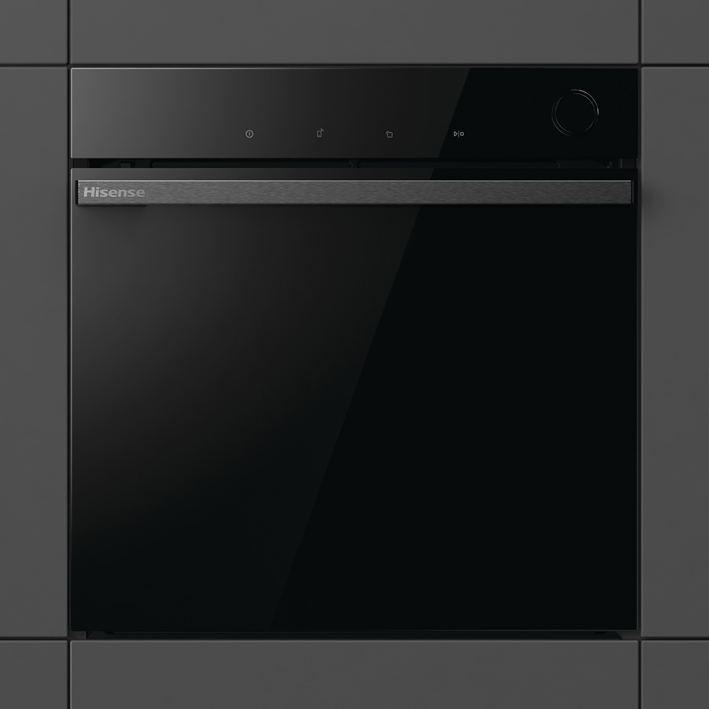 Cuptor incorporabil HISENSE BSA66346PBGWIFI, Electric, Gatire cu abur, Autocuratare pirolitica, 77 l, Clasa A+, Wi-Fi, negru
