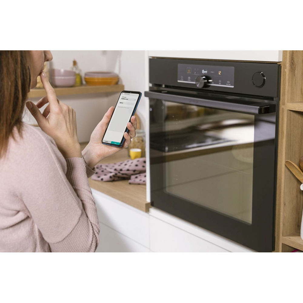 Cuptor incorporabil GORENJE BSA6747A04BGWI, Electric, Autocuratare Catalitica, 77 l, Clasa A+, negru