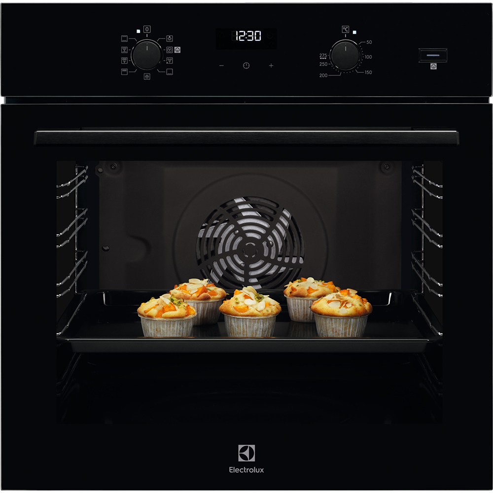 Cuptor incorporabil ELECTROLUX EOD5C50Z, Electric, Autocuratare catalitica, 72 l, Clasa A, negru