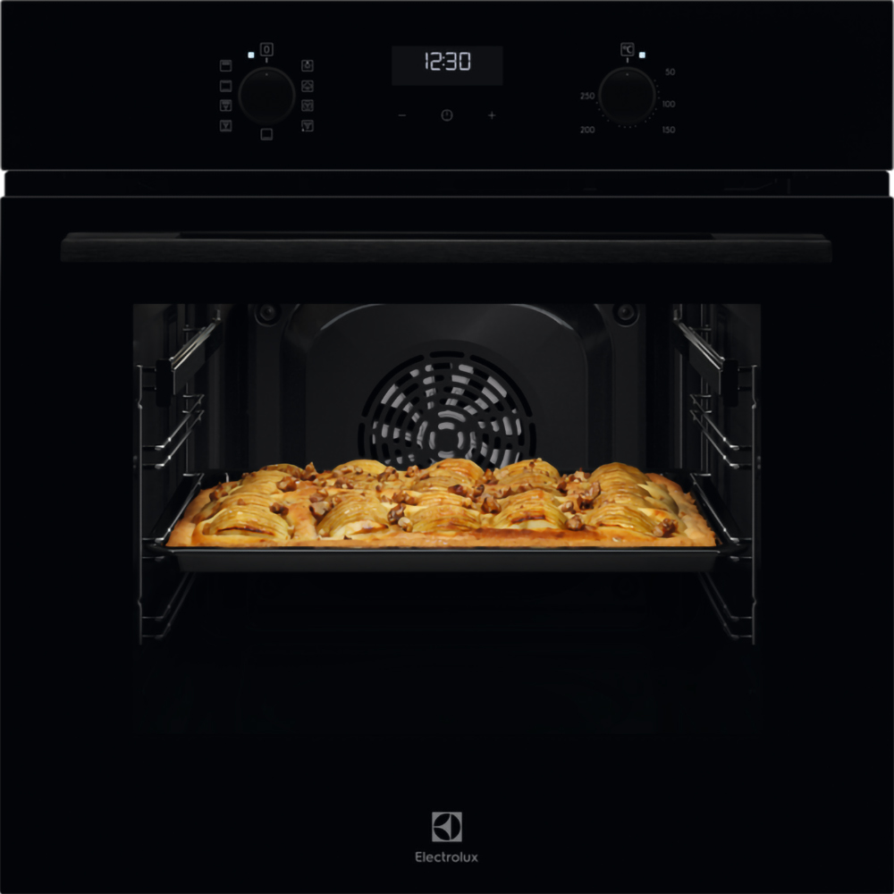 Cuptor incorporabil ELECTROLUX SteamBake EOD5H70BZ, Electric, Gatire cu abur, 65 l, Clasa A, negru