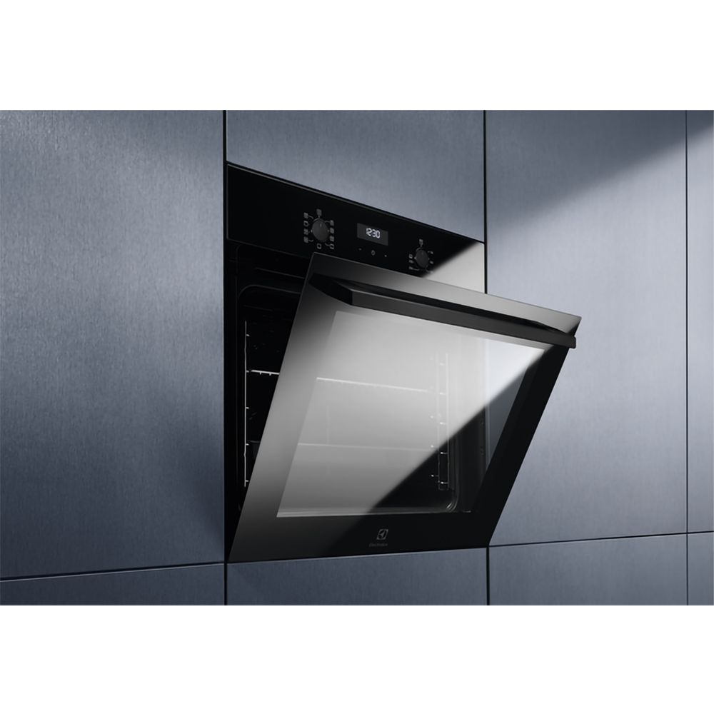 Cuptor incorporabil ELECTROLUX SteamBake EOD5H70BZ, Electric, Gatire cu abur, 65 l, Clasa A, negru