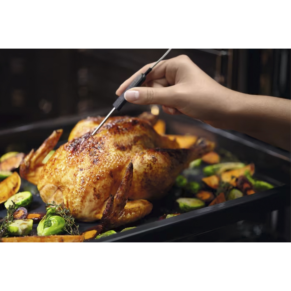 Cuptor incorporabil ELECTROLUX EOD6P77WX, Electric, Gatire cu abur, Autocuratare pirolitica, 72 l, Clasa A+, negru-inox