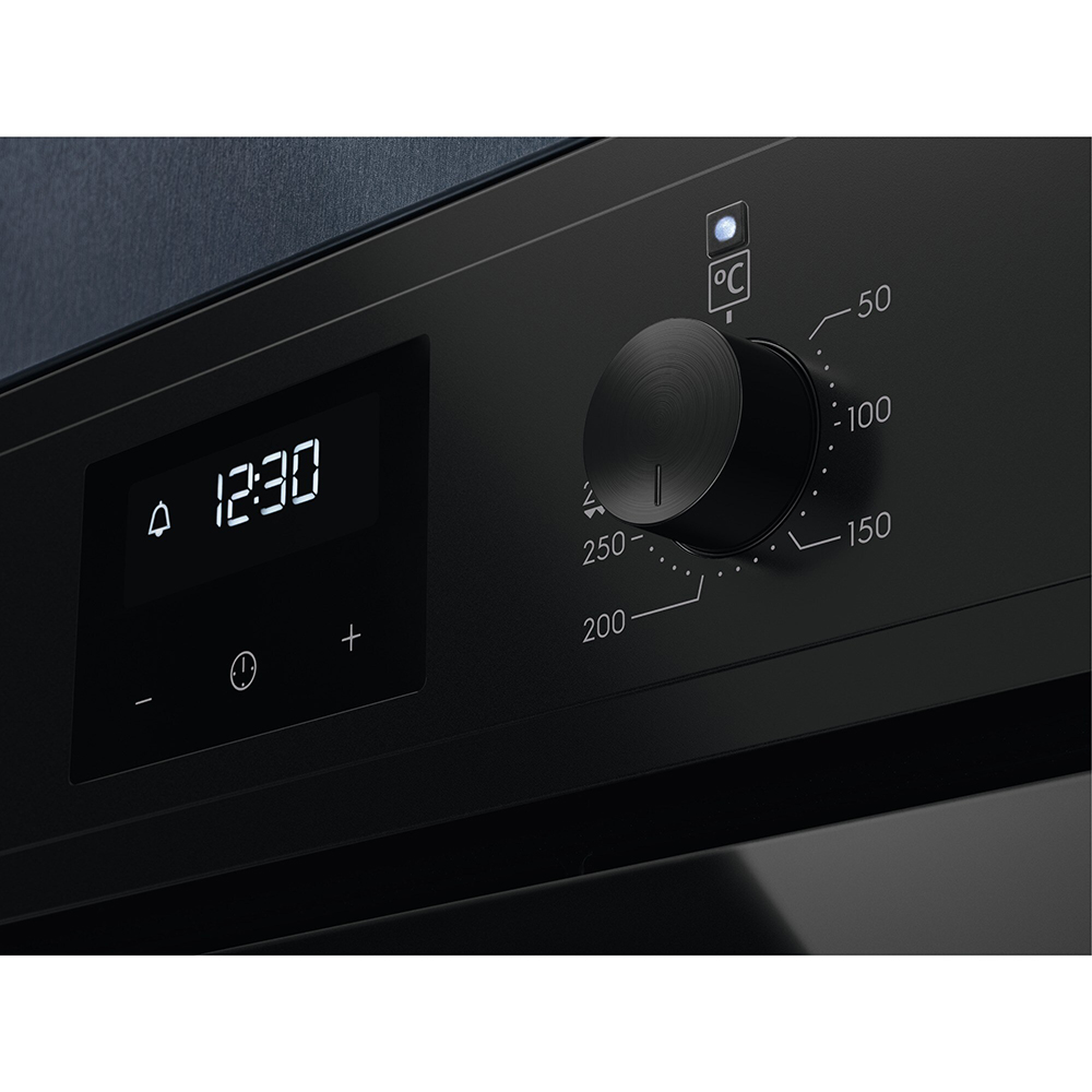 Cuptor incorporabil ELECTROLUX EOF3C50H, Electric, Autocuratare catalitica, 72 l, Clasa A, negru