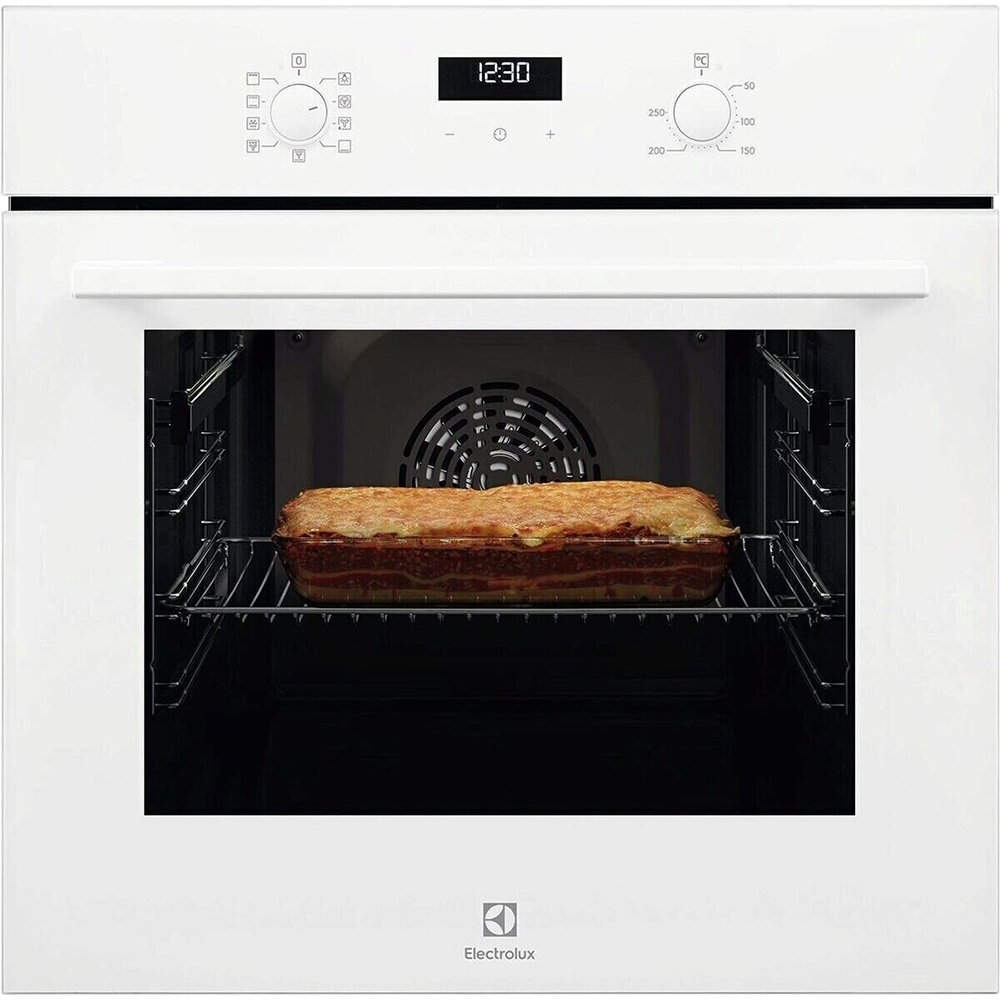 Cuptor incorporabil ELECTROLUX EOF5F50BV, Electric, Autocuratare catalitica, 65 l, Clasa A, alb