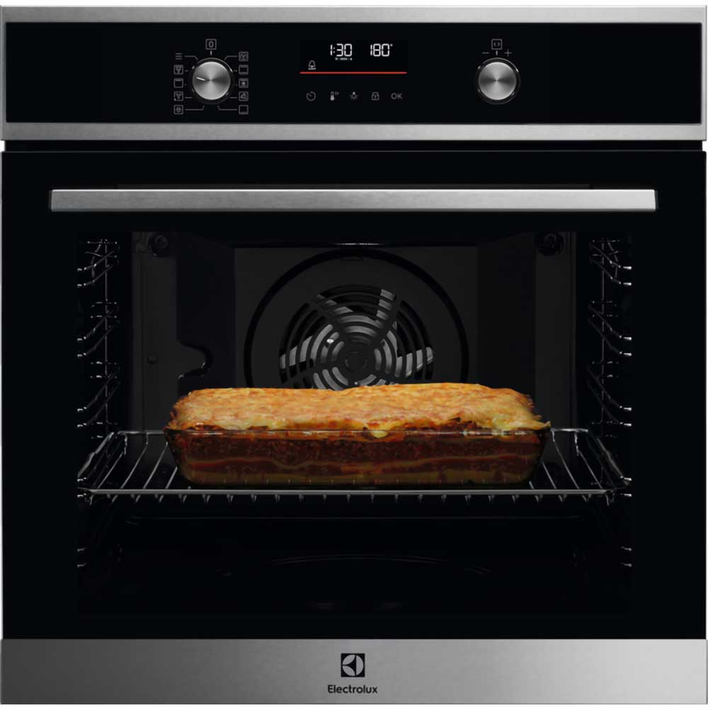 Cuptor incorporabil ELECTROLUX EOF6P76X2, Electric, Autocuratare pirolitica, 72 l, Clasa A+, inox