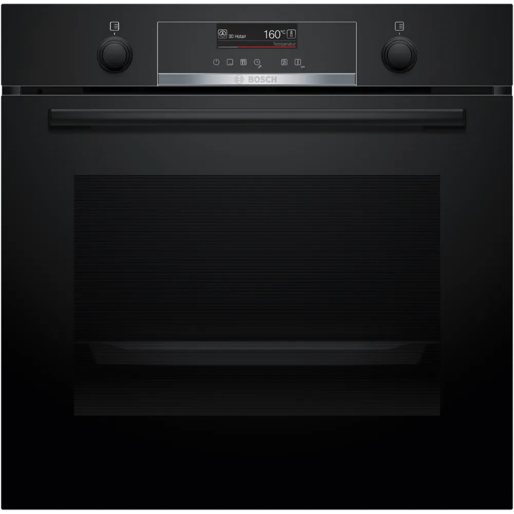 Cuptor incorporabil BOSCH HBG539EB3, Electric, Autocuratare EcoClean, 71 l, Clasa A+, negru l