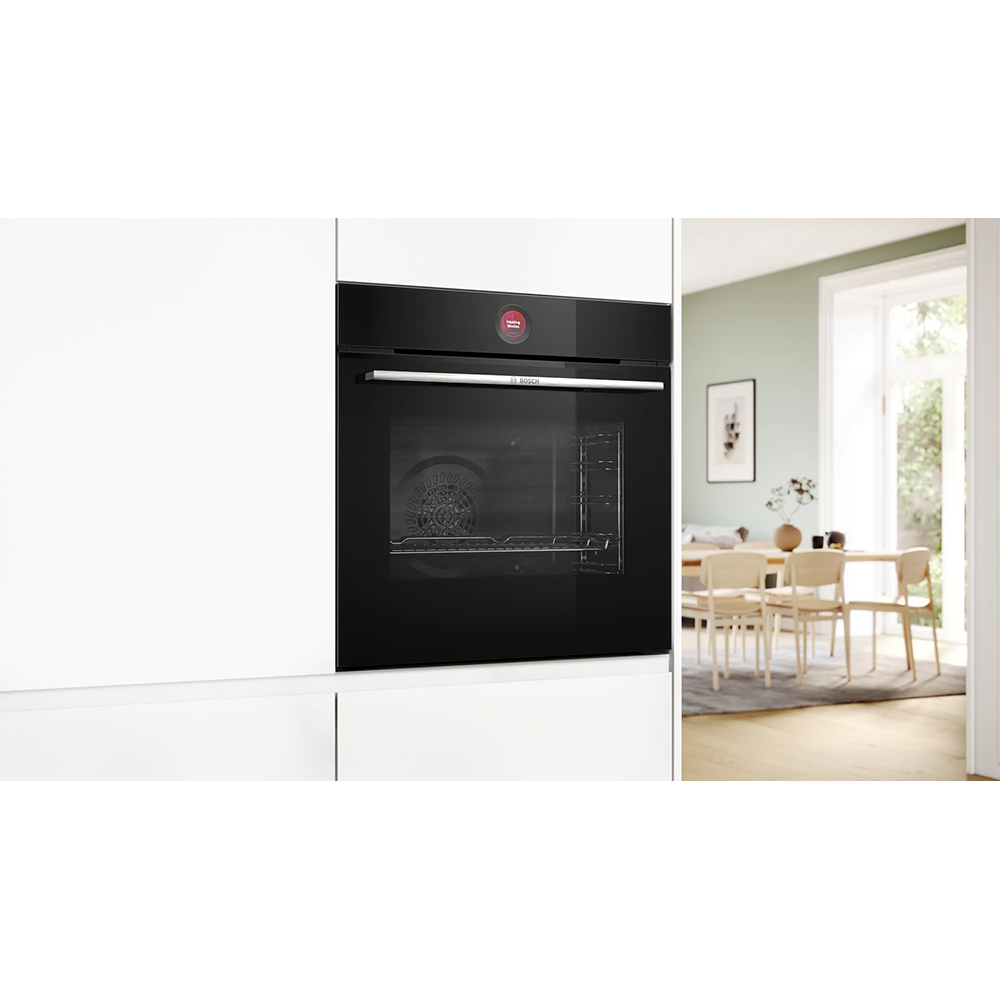Cuptor incorporabil BOSCH HBG7741B1, Electric, Autocuratare pirolitica, 71 l, Clasa A+, negru