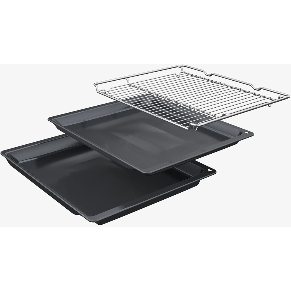 Cuptor incorporabil BOSCH HBG7741B1, Electric, Autocuratare pirolitica, 71 l, Clasa A+, negru