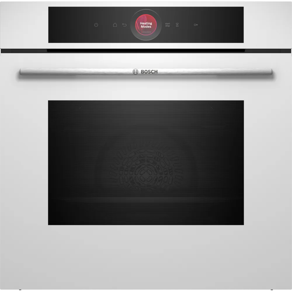 Cuptor incorporabil BOSCH HBG7741W1, Electric, Autocuratare pirolitica, 71 l, Clasa A+, Wi-Fi, alb