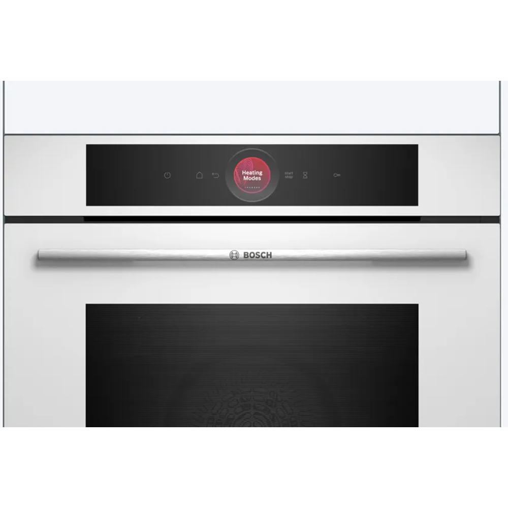 Cuptor incorporabil BOSCH HBG7741W1, Electric, Autocuratare pirolitica, 71 l, Clasa A+, Wi-Fi, alb