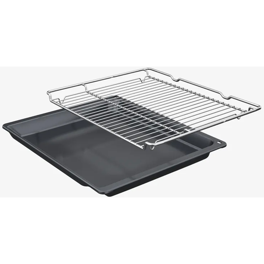 Cuptor incorporabil BOSCH HQA574BB3, Electric, Gatire cu abur, Autocuratare pirolitica, 71 l, Clasa A+, negru
