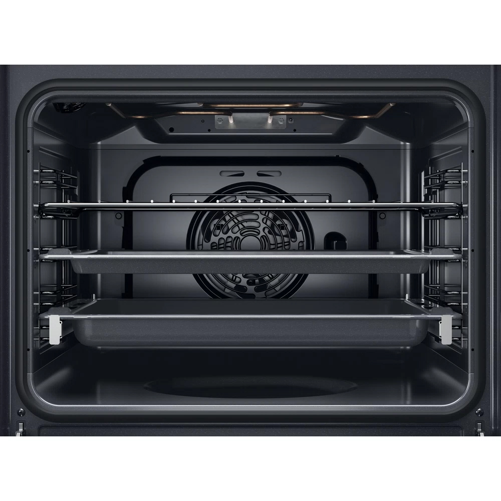 Cuptor incorporabil WHIRLPOOL OMR58HU1B, Electric, Autocuratare hidrolitica, 71 l, Clasa A+, negru
