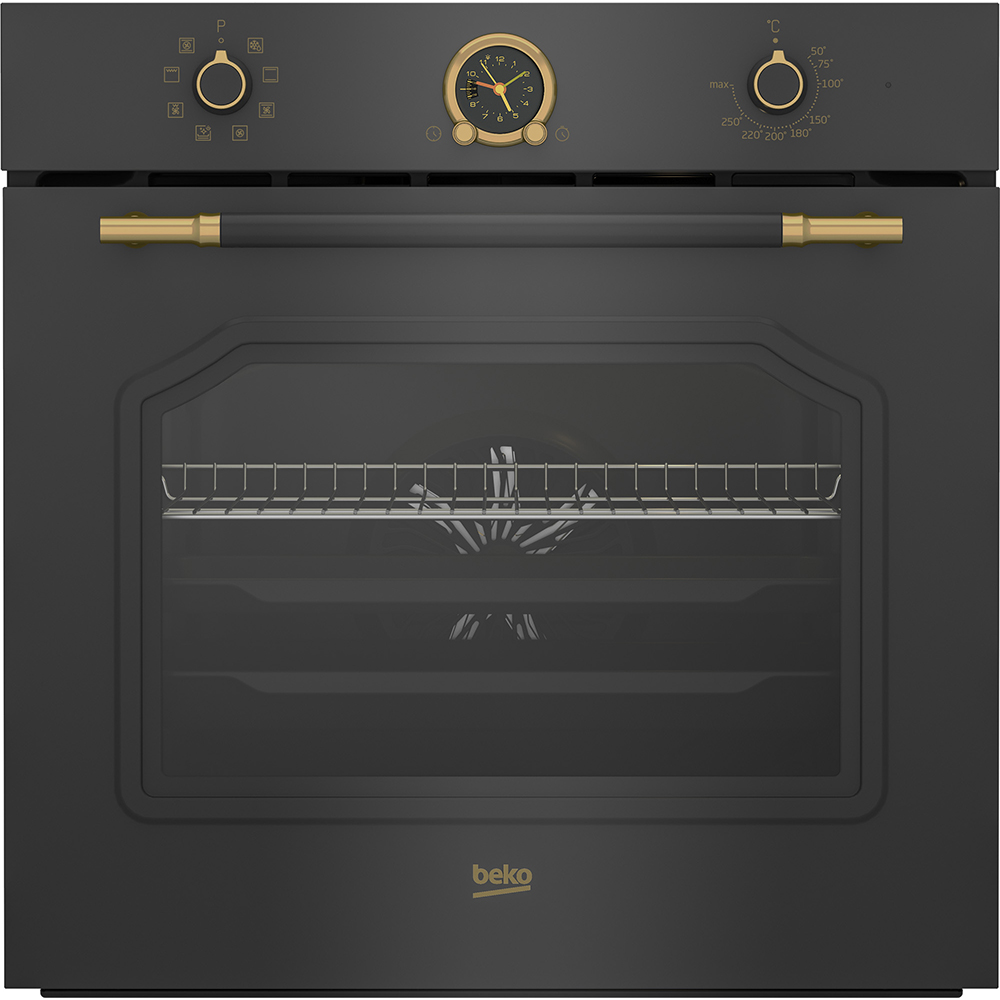 Cuptor incorporabil BEKO RBIM19200AD, Electric, 72 l, Clasa A, antracit