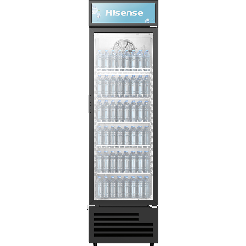 Vitrina frigorifica HISENSE CPC271F7ABE, 251 l, H 191 cm, Clasa E, negru
