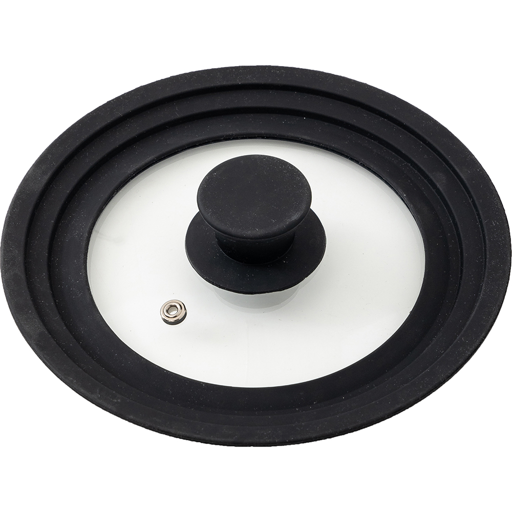 Capac MYRIA MC4036, 24-26-28cm, silicon, negru