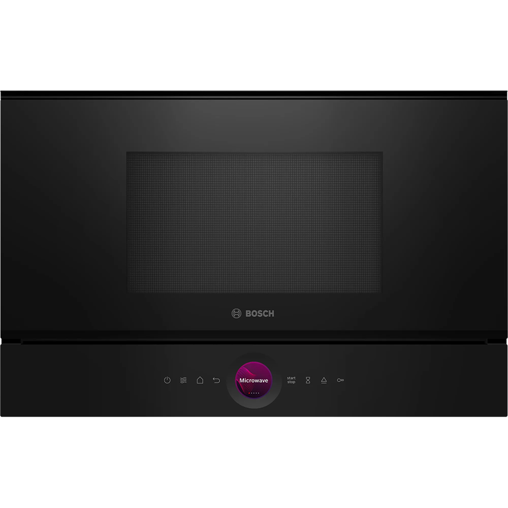 Cuptor cu microunde incorporabil BOSCH BFL7221B1, 21l, 900W, negru