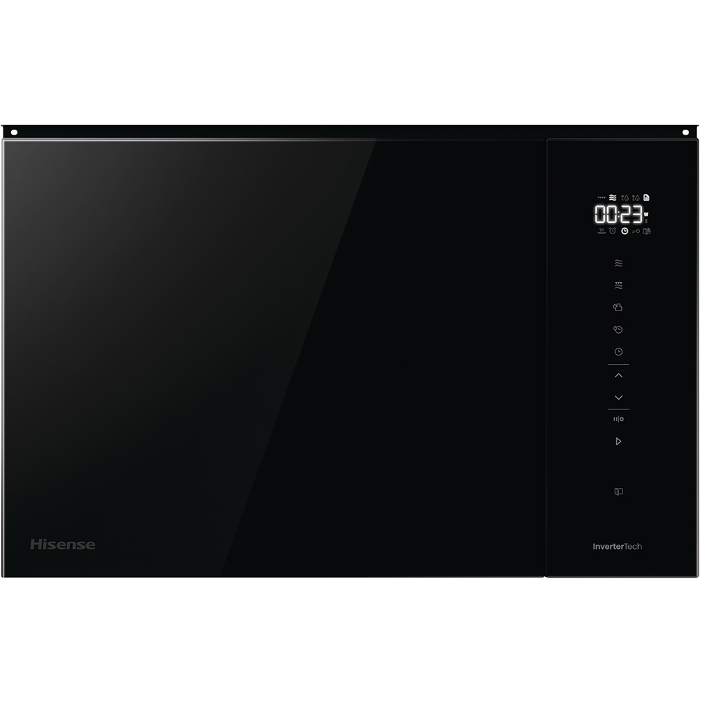 Cuptor cu microunde incorporabil HISENSE BIM325GI63DBG, 25l, 900W, Grill, negru
