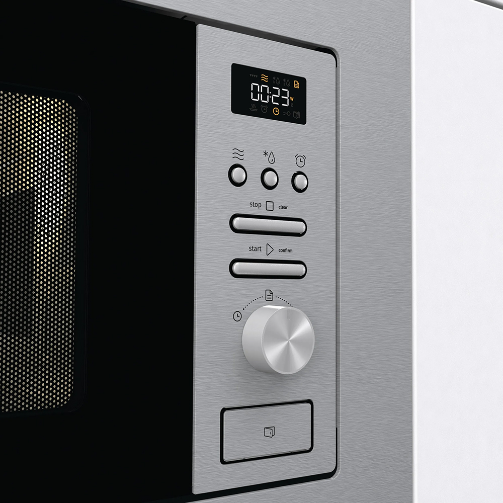 Cuptor cu microunde incorporabil GORENJE BM201AG1X, 20l, 800 W, grill, inox