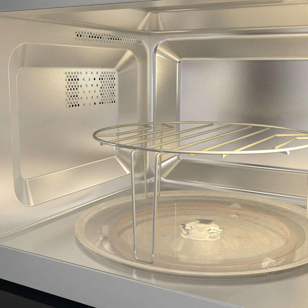 Cuptor cu microunde incorporabil GORENJE BM201AG1X, 20l, 800 W, grill, inox