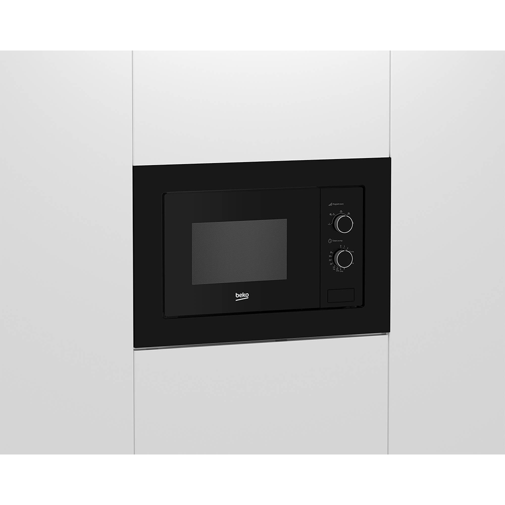Cuptor cu microunde incorporabil BEKO BMOB20202B, 20l, 800W, negru
