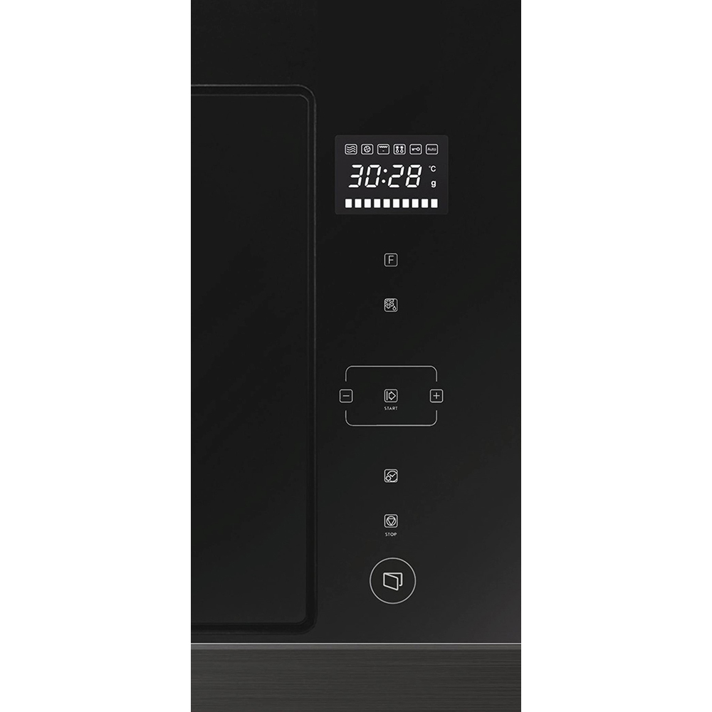 Cuptor cu microunde incorporabil HAIER HOR38G5FT, 28l, 900W, Grill, negru