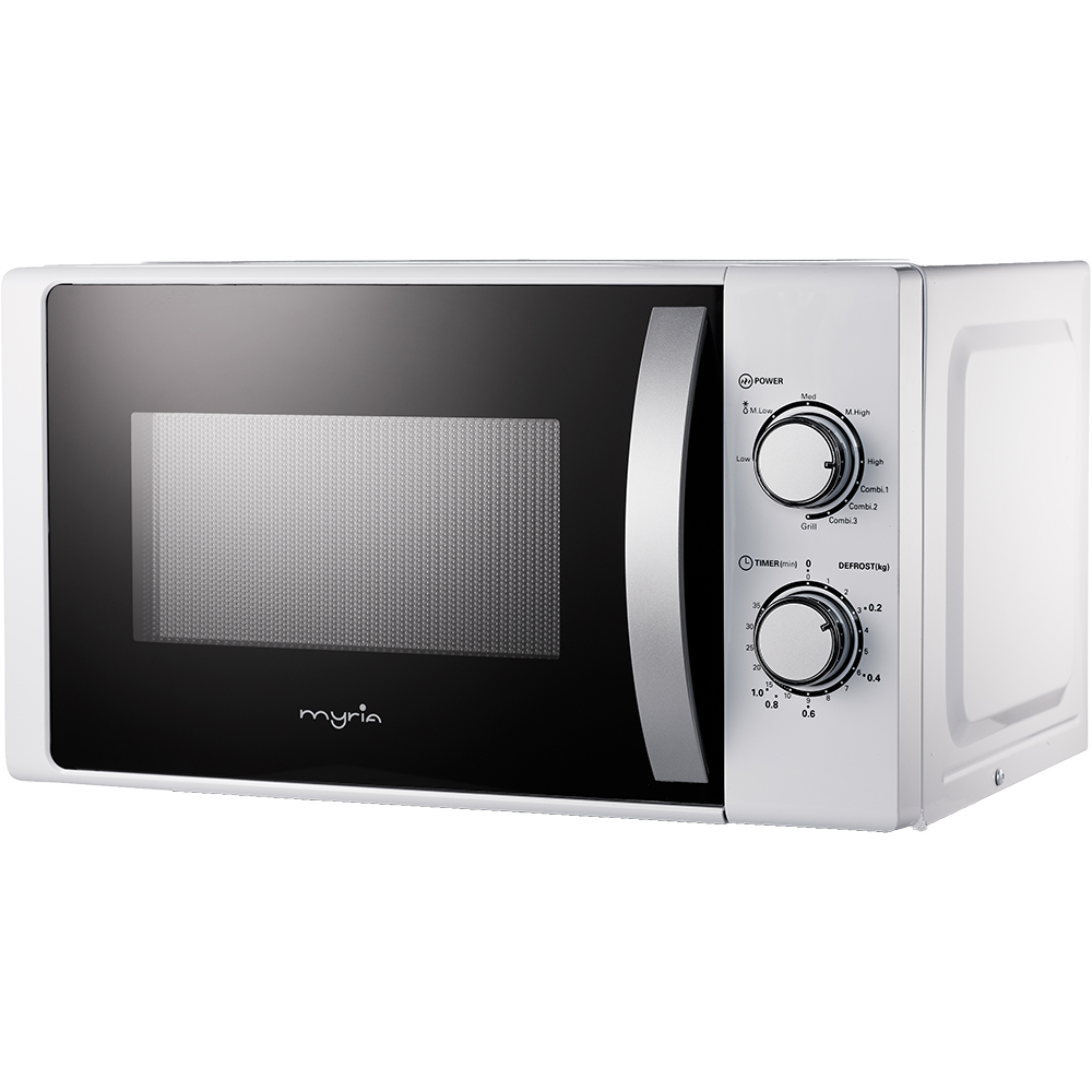 Cuptor microunde cu grill MYRIA MY4054WHG, 20l, 700W, alb
