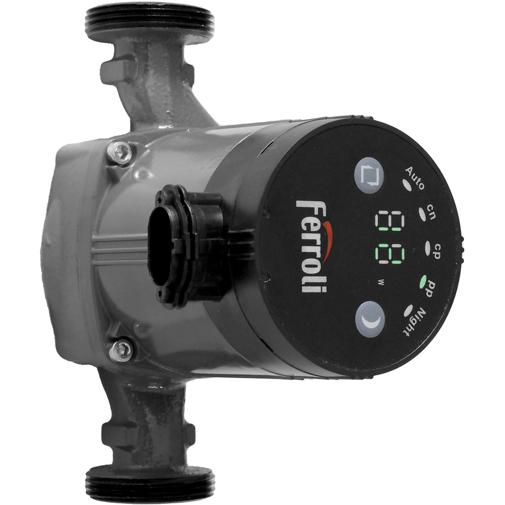 Pompa electronica de circulatie FERROLI CRS 25-8/180, 60W, 180 mm, 220V, antracit