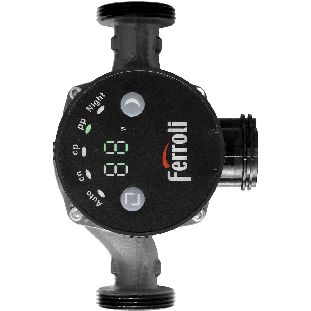 Pompa electronica de circulatie FERROLI CRS 25-8/180, 60W, 180 mm, 220V, antracit