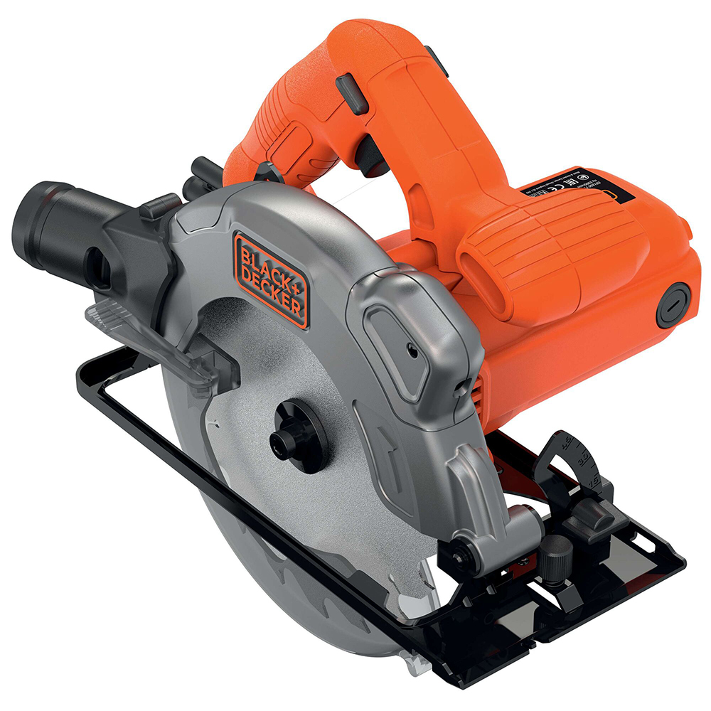 Fierastrau circular BLACK&DECKER CS1250LA, 1250W, 5300RPM, 190mm diametru panza