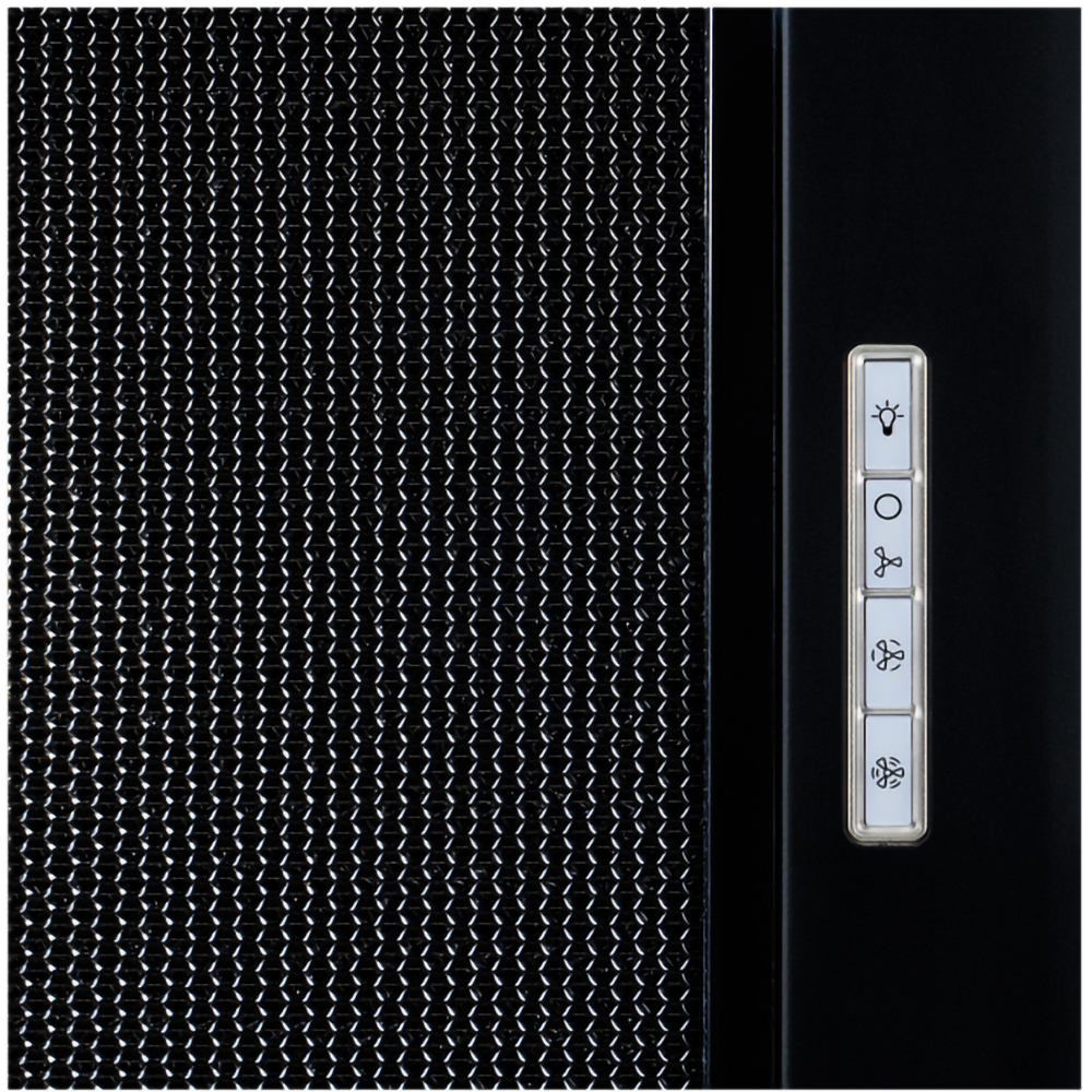 Hota incorporabila ELICA CT23 BL MAT/A/52, 1 motor, 580 m3/h, L 52 cm, negru