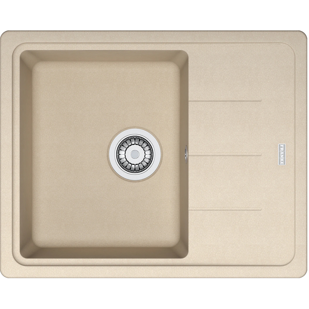 Pachet chiuveta FRANKE BFG 611-62, 1 cuva, picurator reversibil, compozit granit + baterie Pola + Dozator sapun, avena