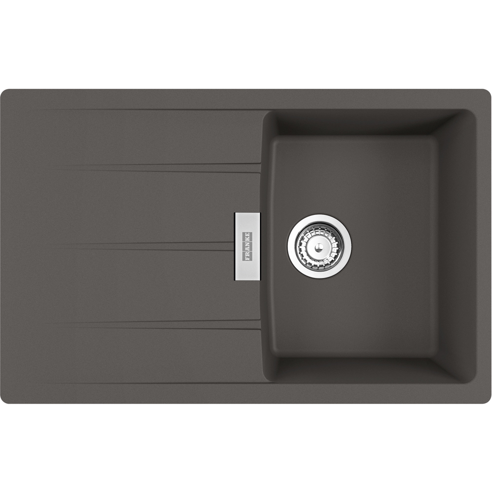 Chiuveta bucatarie FRANKE Centro CNG 611-78, 1 cuva, picurator reversibil, granit, gri antracit