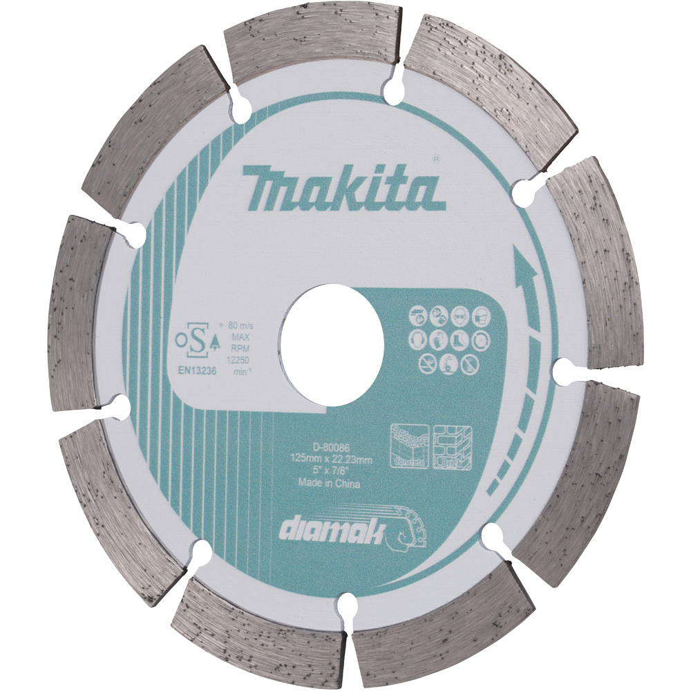 Disc diamantat MAKITA D-80086, 125 x 1.8 x 22.23 mm